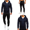 Träningsoverall Navy/svart