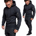 Träningsoverall Herr - Mörkgråa byxor och hoodie 469 kr