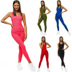 Träningsset Dam leggings och top - Träningskläder