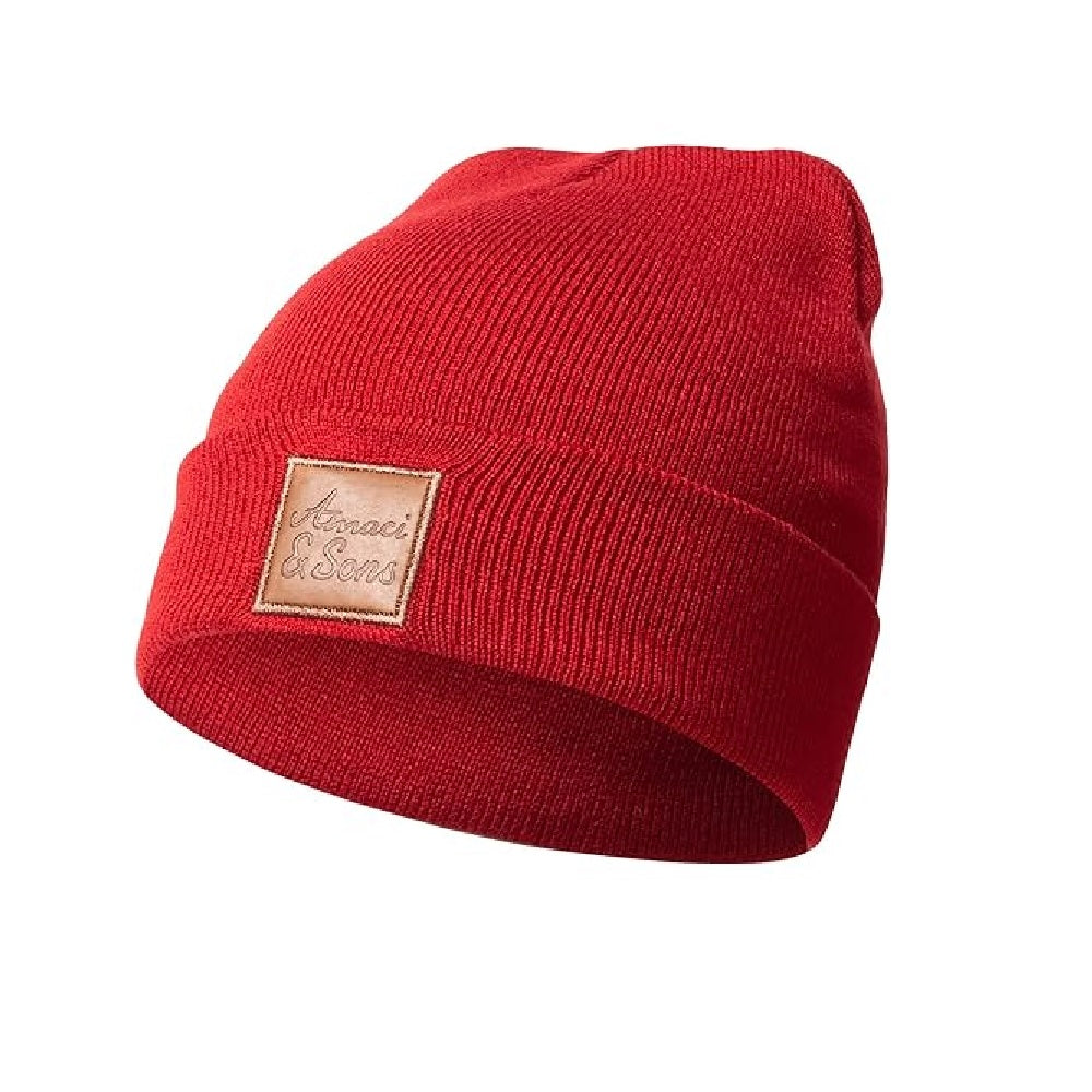 Billiga unisex mössor i flera färgval - vinröd