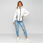 Vinterjacka Dam 599 kr - vit quiltad damjacka helbild