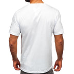 Vit T-shirt Black Island - Herr T-shirt Baksida