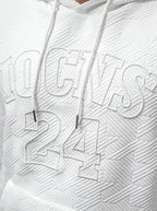 Vit herrtröja - Hoodie Iocns 24 zoomad