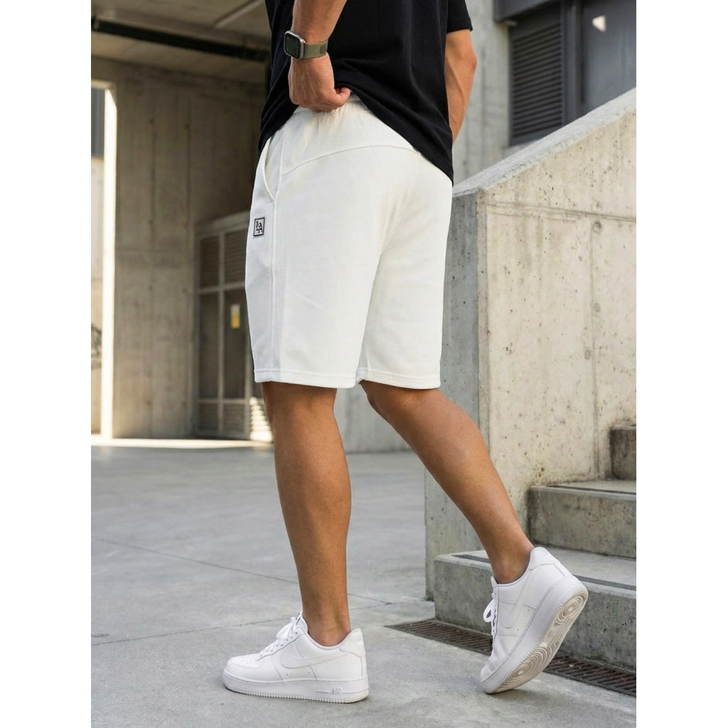 Billiga shorts herr vita bakifrån