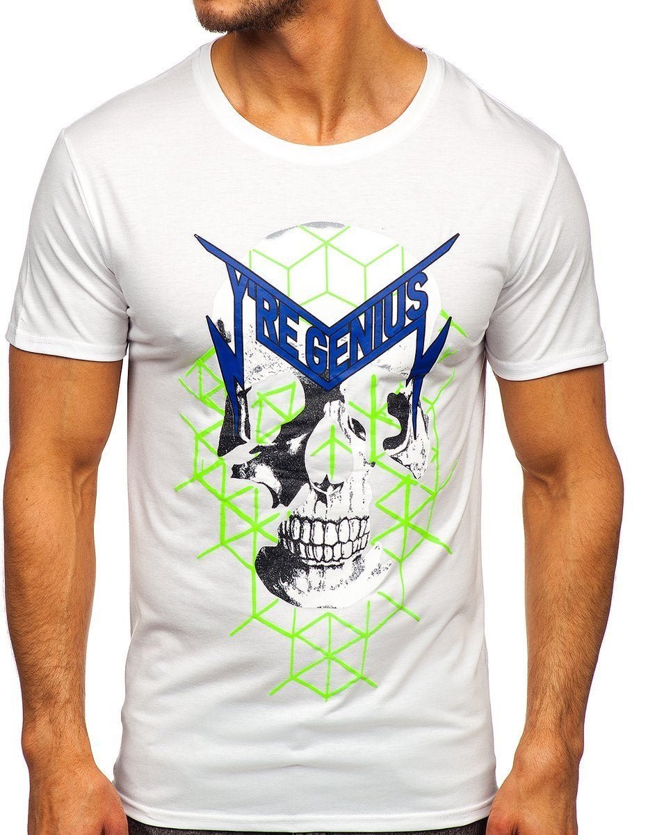 Y're genius T-shirt printed - Utförsäljning