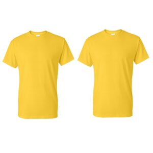 JHN - 2-pack  Gula T-shirts