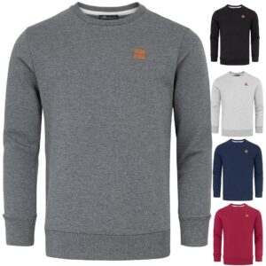 Sweatshirt Herr - Basic Klassisk Herrtröja Amaci & Sons
