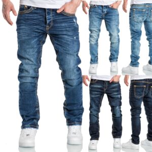 Jeans Herr - Regular Fit jeans med stretch