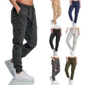Dambyxor - Dam chinos - Chino med cargofickor - Byxor