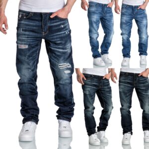 Jeans Herr - Herrjeans med stretch regular fit