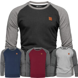 Sweatshirts Herr - Billiga sköna och dessutom snygga tvåfärgade sweatshirts