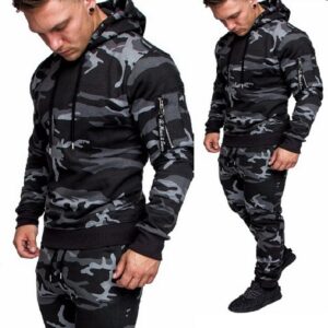 Träningsoverall Herr - camouflage