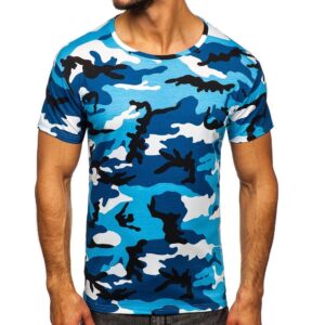 Herr Camouflage T-shirt 149 kr - Ljusblå Camo