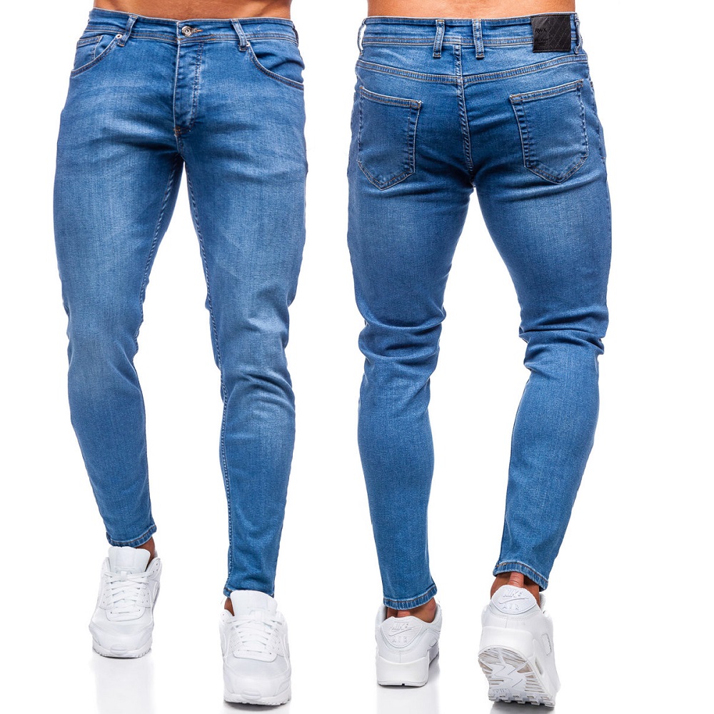 Jeans Herr 599 kr Ljusblå slim fit herrjeans Byxor JHNSport