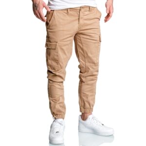 Beiga Chino joggers 499 kr - Herrbyxor med cargofickor