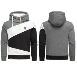 Hoodies 449 kr - Supersköna huvtröjor med hög hals - grå vit och svart