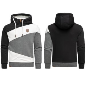 Hoodies 449 kr - Supersköna huvtröjor med hög hals - svart vit grå