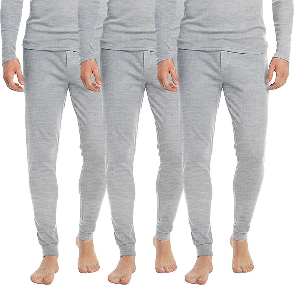 Billiga långkalsonger herr ljusgråa