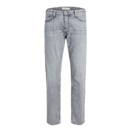 Gråa jeans Chris från Jack & Jones utan stretch framifrån