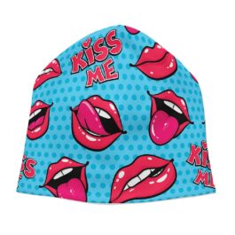 Kiss me mössa, unisex beanie