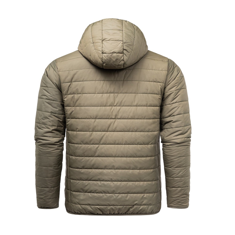 Prisvärda jackor från Amaci & Sons - Quiltade herrjackor - grön bakifrån