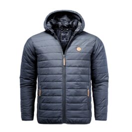 Prisvärda jackor från Amaci & Sons - Quiltade herrjackor - mörkblå