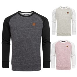 Herrtröjor i melange färger - flera färgval - Sweatshirts
