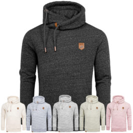 Herrtröjor med luva - Hoodies melange i flera färgval