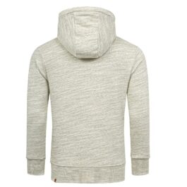 Herrtröjor med luva - Hoodies melange i flera färgval grön bakifrån