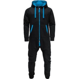 Mysiga Jumpsuits unisex - Stilrena onesies svart och blå