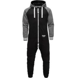 Supersköna onesies med luva - Unisex Jumpsuits - svart