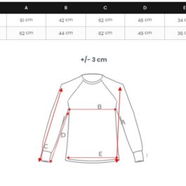Polotröja dam storlekstabell