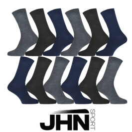 12 par klassiska herrstrumpor JHNsport