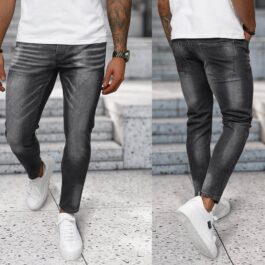 Trendiga Herrjeans grafitgråa