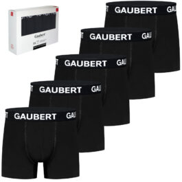 5-pack svarta premium boxershorts herr
