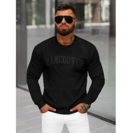 Tröja Vancouver - Helsvart Sweatshirt