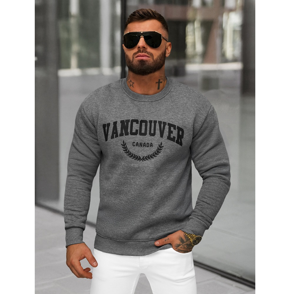Grafitgrå Tröja Vancouver - Sweatshirt