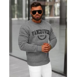 Grafitgrå Tröja Vancouver - Sweatshirt sidan