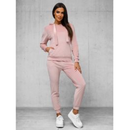 Velourset för dam ljusrosa - Mysdress