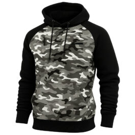 Camo tröja - Camouflage hoodie herr