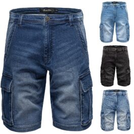 Cargojeans shorts herr från Amaci & Sons