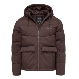 Vinterjacka Amaci & Sons - Brun vadderad herrjacka